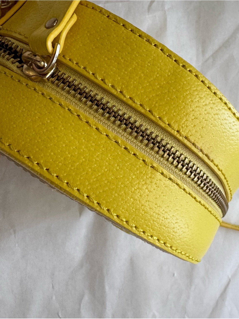 Kate Spade Yellow Citrus Lemon Crossbody Bag - Sparkle Design - Picture 2 of 5